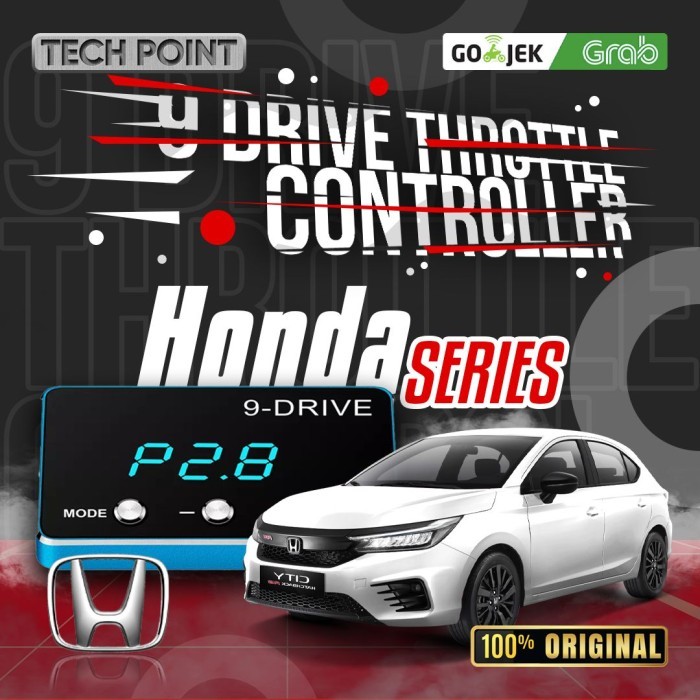 9 Drive Honda City Hatcback Piggyback 9-Drive Throttle Controller