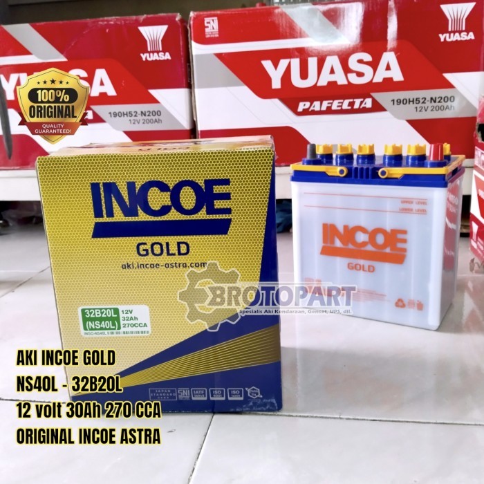 Aki Mobil Suzuki Splash, Karimun, Baleno, Ciaz Accu Incoe Ns40L Ns40Zl