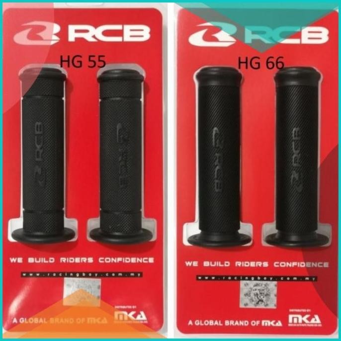 HAND GRIP RCB UNIVERSAL HITAM RACING BOY MALAYSIA ORIGINAL NMAX AEROX