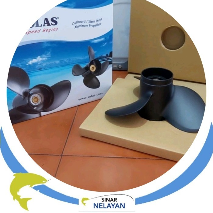 Propeller Mesin Yamaha 40Pk Aluminium Ukuran 13In Murah