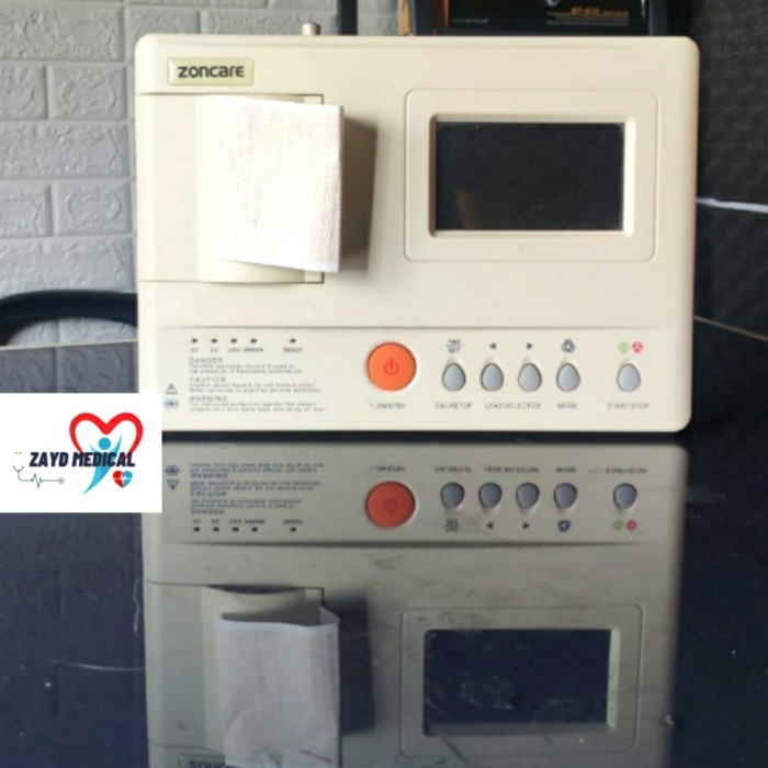 Ecg Zonecare 3 Channel/ Ekg 3 Channel Zonecare Second New