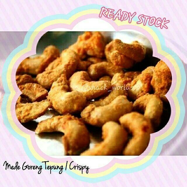 

500gram (1/2kg) Kacang mede Asin Goreng Tepung ( mete ) grosir murah HEMAT