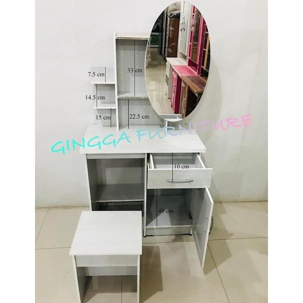 MEJA RIAS MINIMALIS PARTIKEL BOARD G STAR MEJA RIAS G STAR MEJA RIAS OVAL SLIDING