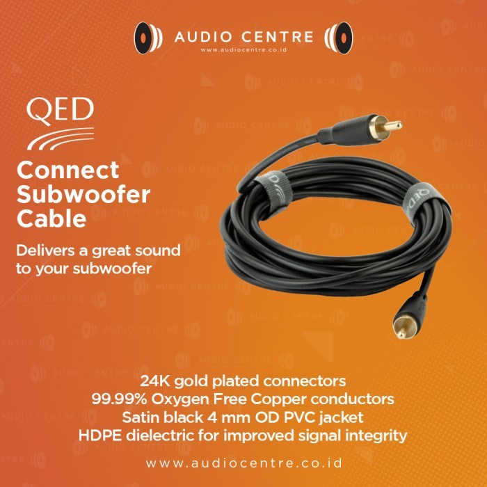 QED Connect Subwoofer Cable kabel subwoofer