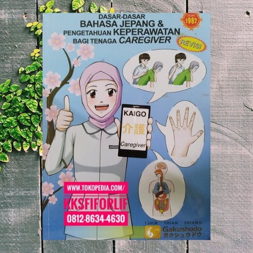 PROMO Buku Bahasa Jepang Keperawatan Caregiver Original