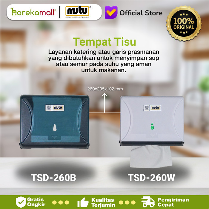 Tempat tissue toilet / tempat tissue dinding TSD-260B