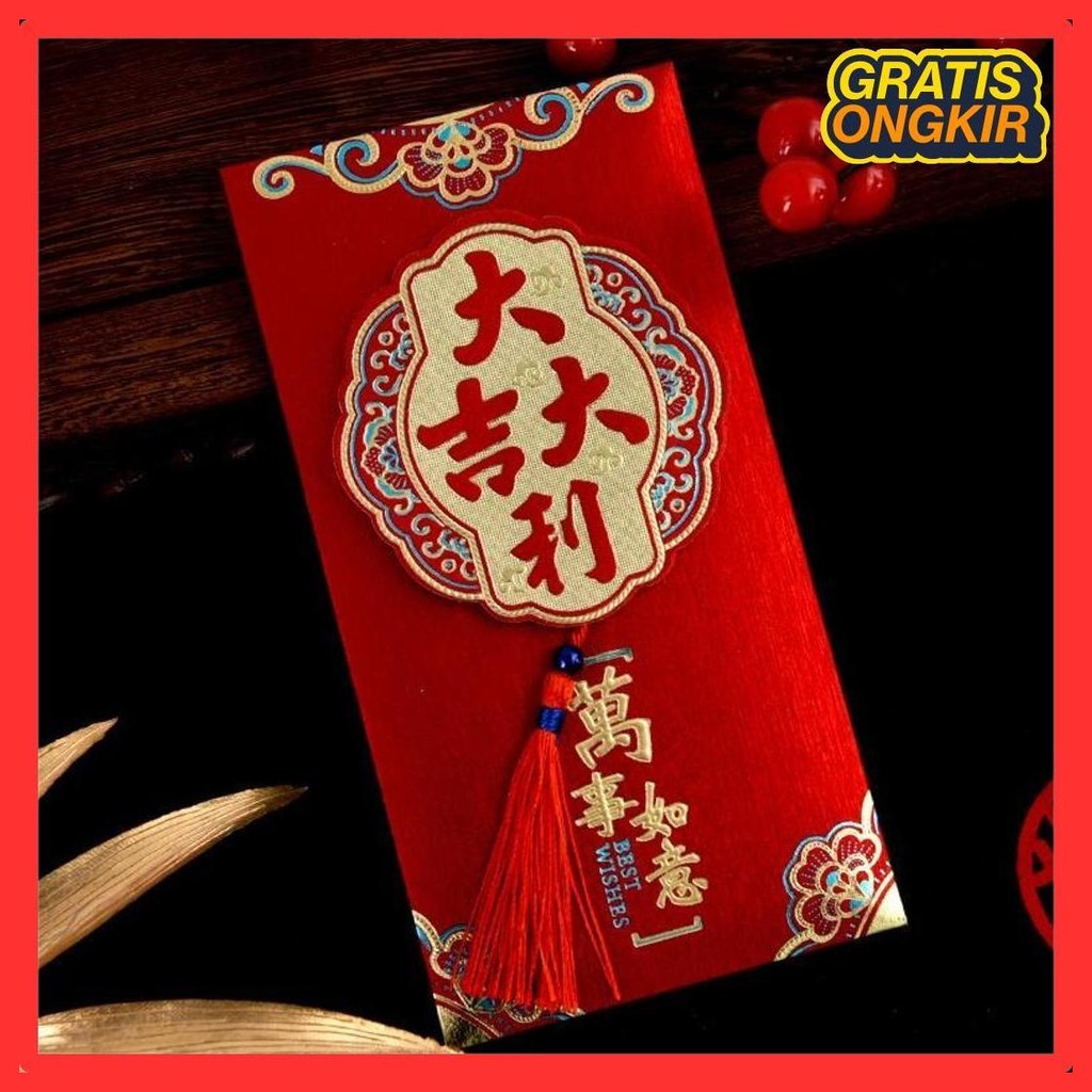 

Angpao Imlek 2025 | Angpao Imlek Tahun Ular | Angpao Mewah New Product