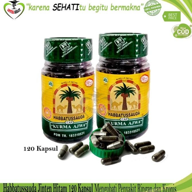 

Baru Habbatussauda Kurma Ajwa 210 Kapsul Herbal