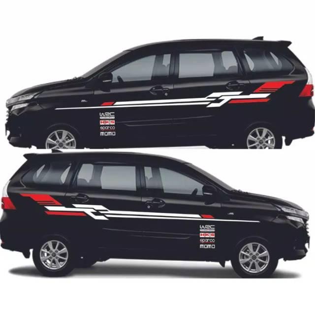 Stiker Mobil Avanza Xenia Sigra Ertiga Mobilio Fortuner Stiker Mobil Keren Stiker Mobil Keren