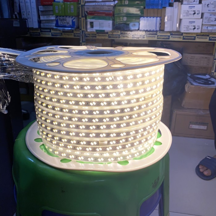Murah Lampu led strip selang outdoor 5730 100m 100 meter led strip 5730 Non COD