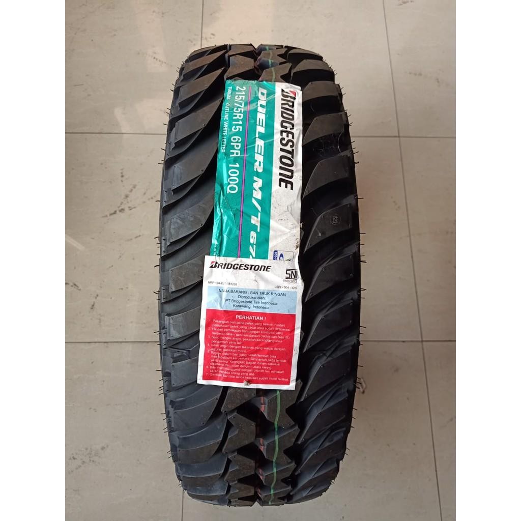 Bridgestone Dueler Mt D674 215/75 R15 Ban Mobil