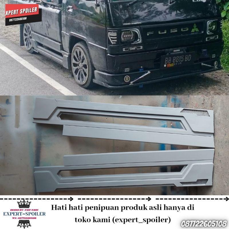 Variasi Spoiler Bemper L300 Bemper Samping Pengaman Samping Kanan Kiri Poxy