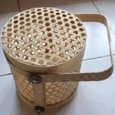 BR - Keranjang Bambu - Keranjang Parcel Imlek Hampers Bambu - Besek Hampers TERLARIS