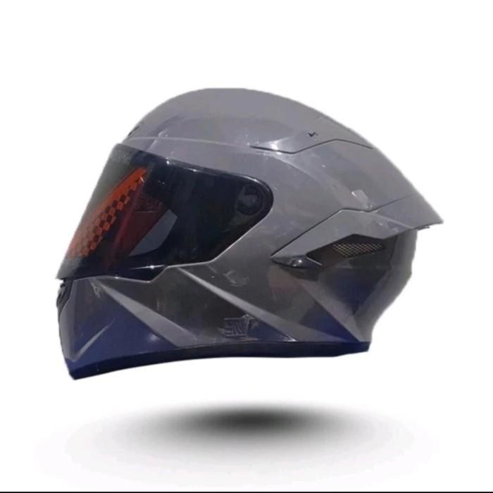 HELM FULLFACE KBR TT COURSE HITAM DOP PAKET GANTENG PRIA WANITA DEWASA IDENTIK KYT