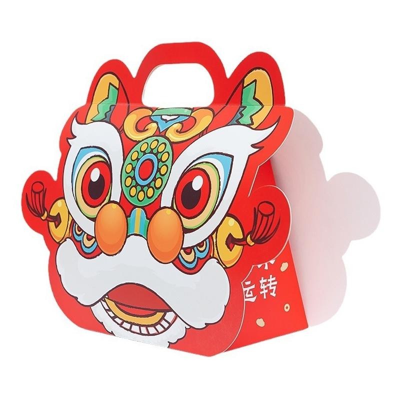 

BR - (5PCS) Premium kotak Imlek kotak kue Imlek kotak cookies Imlek sincia box 2025 TERLARIS