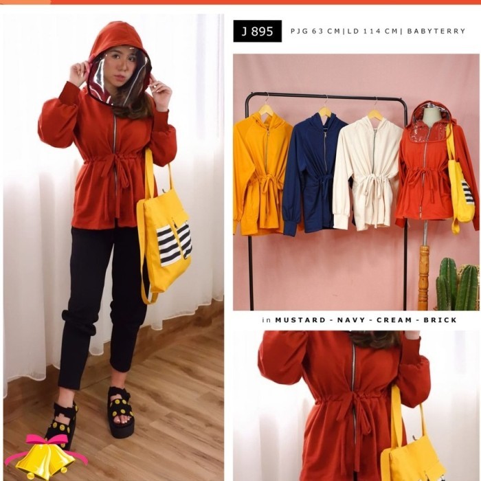 Murah Jaket wanita anti virus corona Non COD