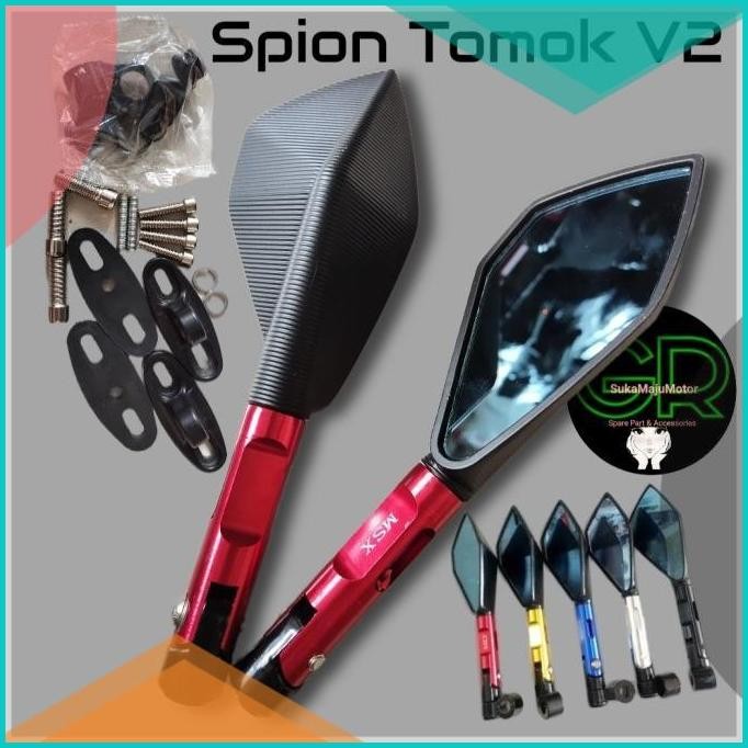 kaca Spion tomok v2 B kecil universal motor nmax mio pcx scoopy aerox
