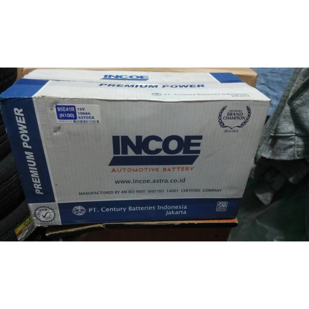Aki Accu Incoe N-100 12V 100-Ah/100-Amper.