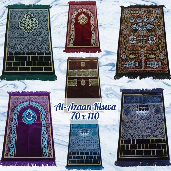 sajadah turki kiswah sajadah bulu tebal sajadah bludru halus