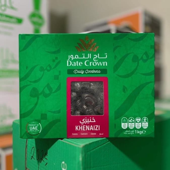 

Baru Kurma Date Crowen Khenaizi Kemasan 1 Kg