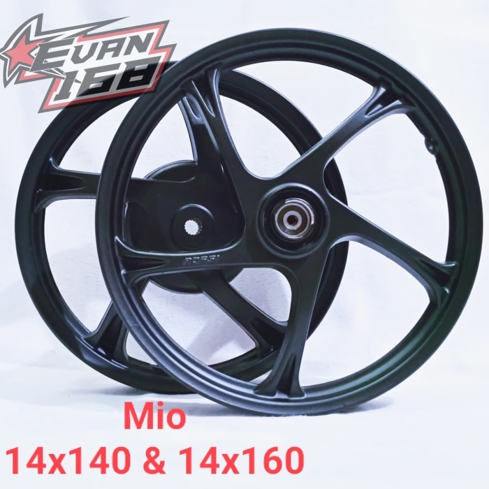 VELG RACING ROSSI MACHO MIO SPORTY SMILE SOUL LAMA RING 14 PALANG 5