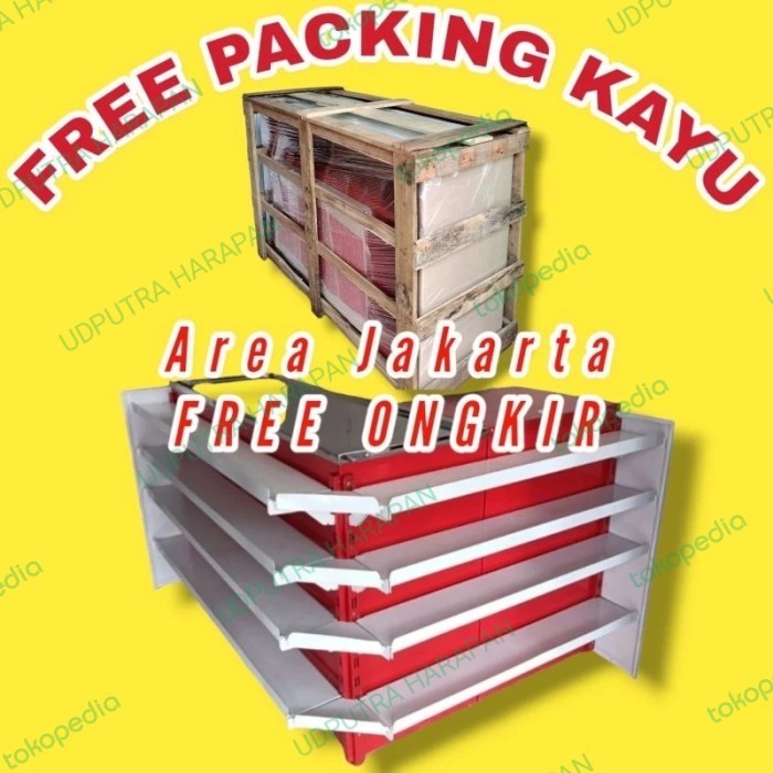 TERBARU Rak kasir Stainless minimarket warung BISA GOSEND