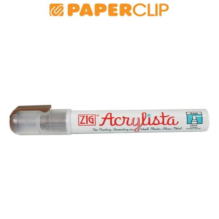 

TERBARU PEN BRUSH ZIG KURETAKE ACRYLISTA CHISEL 6MM PAC-50 621 BURNT SIENNA PROMO!