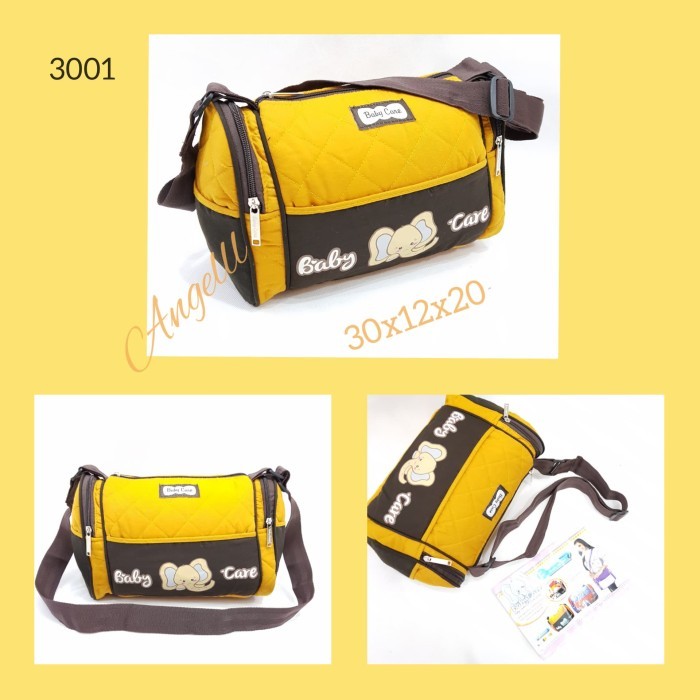 TERLARIS Tas Bayi Baby Care Oval print 3001 Diapets Bag Baby Tas Baby