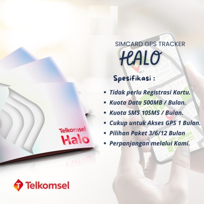 TERBARU Simcard GPS HALO M2M kartu gps kartu Telkomsel