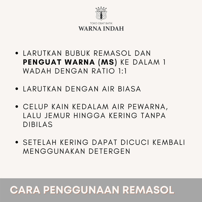 

Terbatas,!! Pewarna Batik / Pewarna Tekstil Remasol Black Super(Hitam Pekat) 1/2Kg