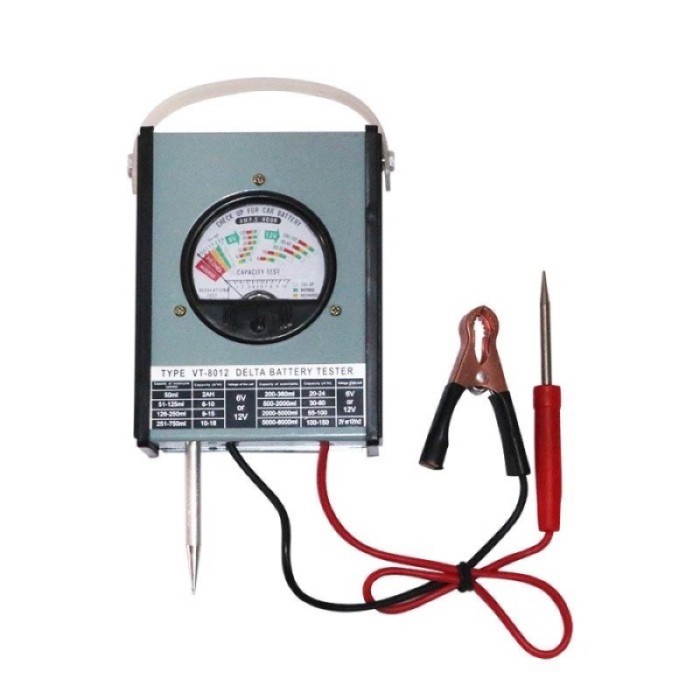 BATERAI BATTERY BATERE TESTER DELTA FUKUSHIMA ALAT TES AKI ACCU ANALOG
