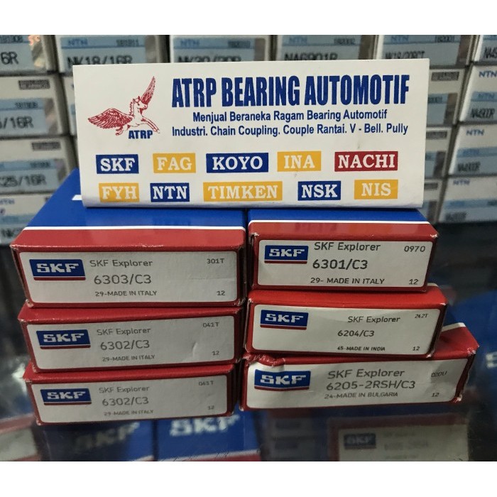 TERBARU BEARING SET GEAR BOX KOMPLIT YAMAHA NMAX SKF