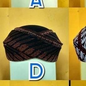 KULUK SANTRI BATIK PECI SONGKOK SORBAN ADI