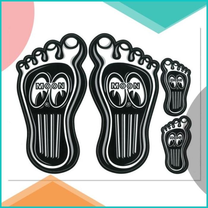 

MOONEYES Barefoot Gas Pedal Decal 07D35Z4 selamat berbelanja
