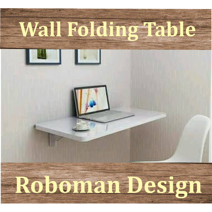 MEJA LIPAT DINDING 120 X 40 / MEJA KOMPUTER / KERJA / SETRIKA LAUNDRY