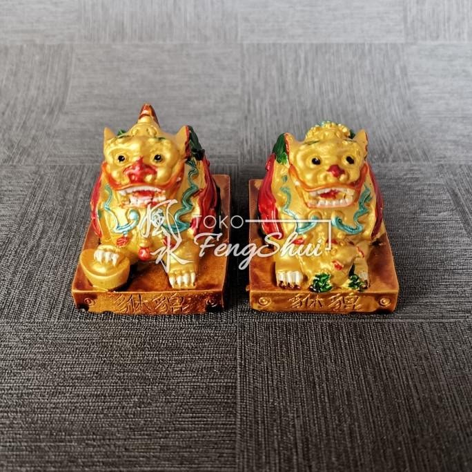 best produk] Pajangan Fengshui Patung Sepasang Pi Yao - Pi Xiu - Pi Ciu Mini