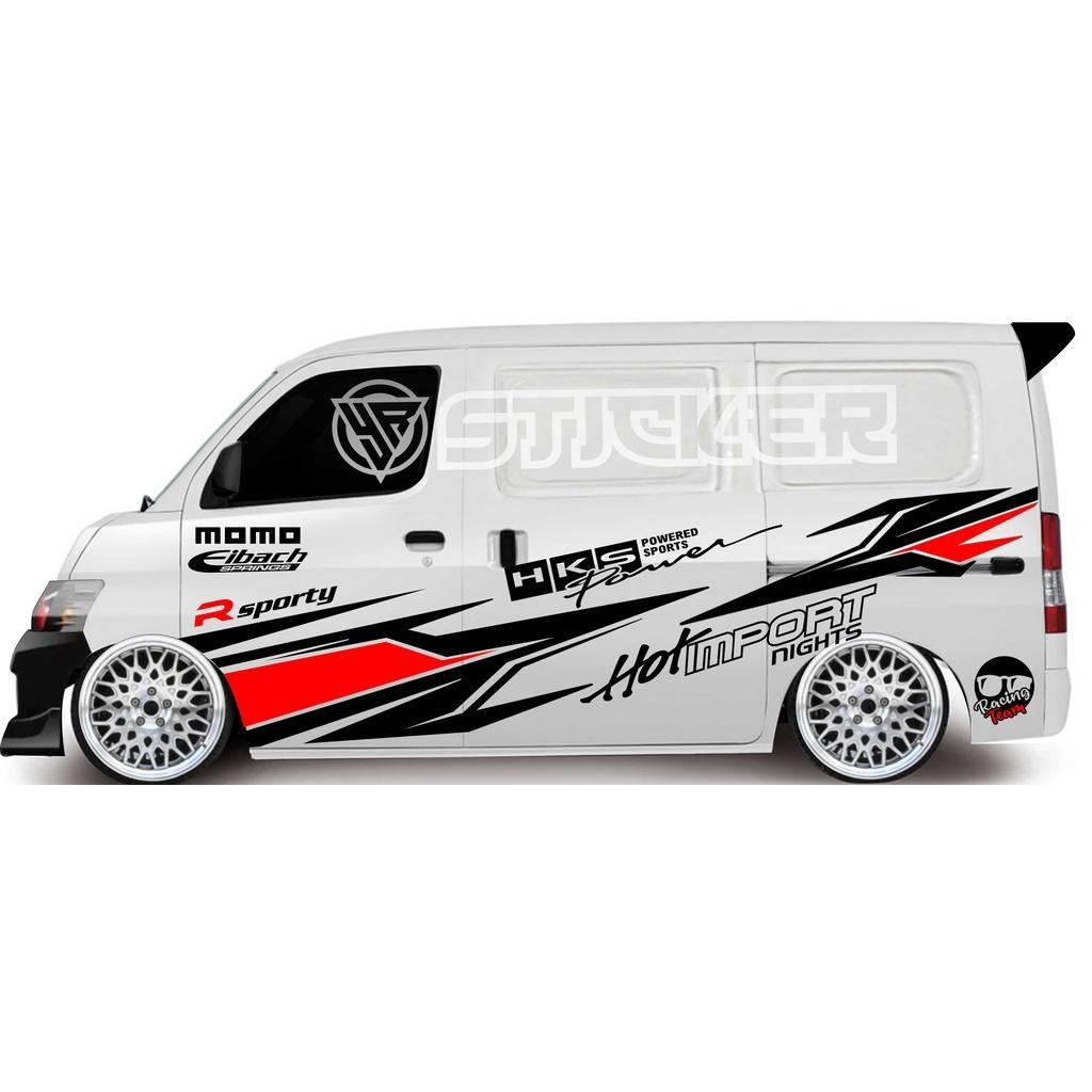 Cutting Sticker Mobil Grand Max Blindvan Grandmax Minibus Avp Luxsio Dll