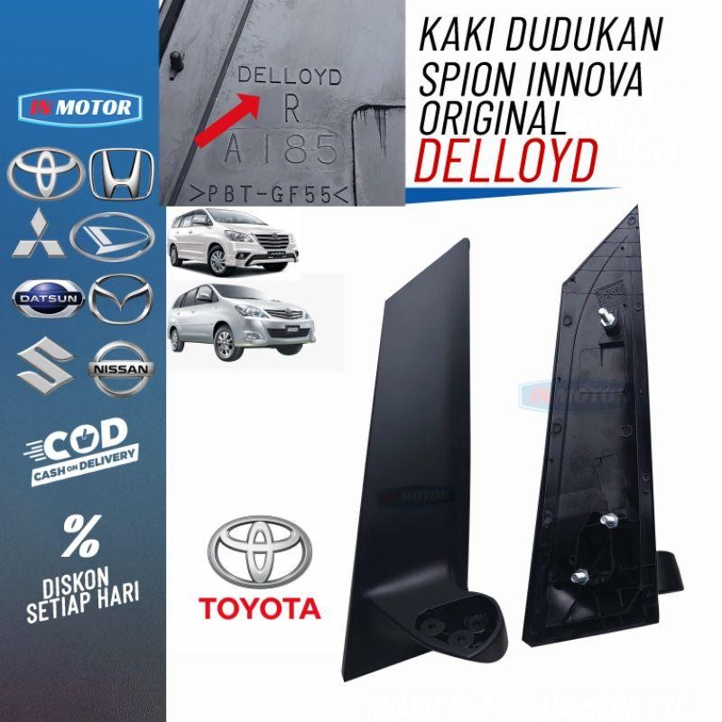 Kaki Spion Innova Original Delloyd Tipe V G E  Toyota Kanan Kiri Asli Breket Spion Inova Dudukan Spi