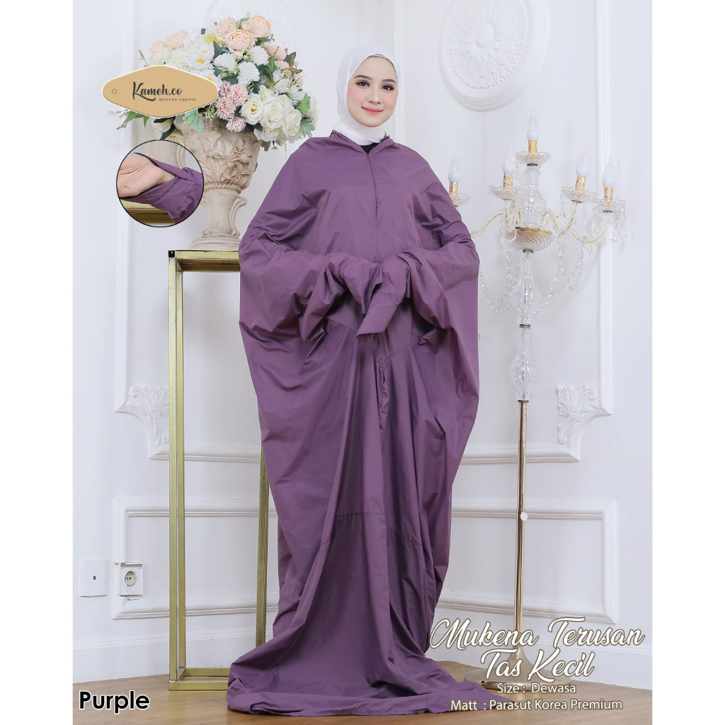 Mukena Terusan Traveling Terlaris Tas Mini