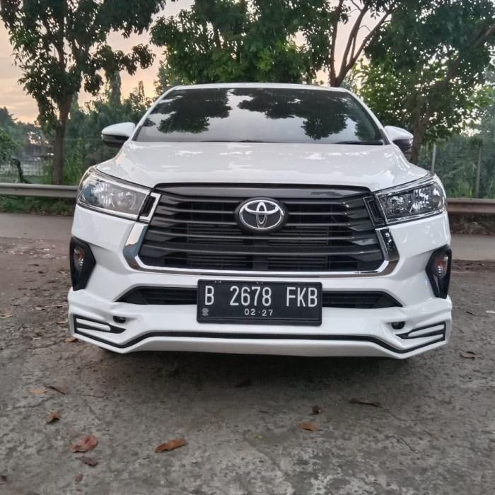 Bodykit Inova Reborn 2021 Body Kit Innova Reborn Bodikit Innova Reborn