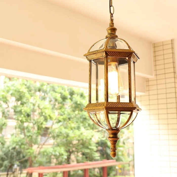 Lampu Hias Gantung Outdoor Lampu Taman Seri 35 Murah