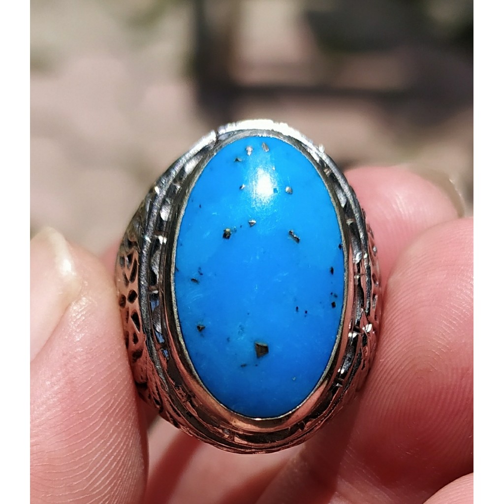 Pirus Persi Badar Perak Naizabur Iran Full Body Glass Bergradasi Medium Size Siap Nego