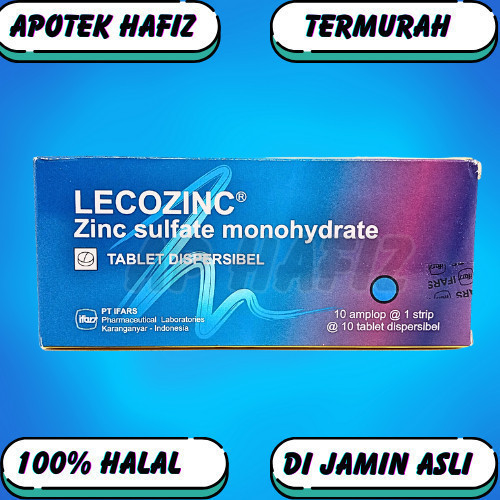 IFARS LECOZINC 20 MG TAB - 100's
