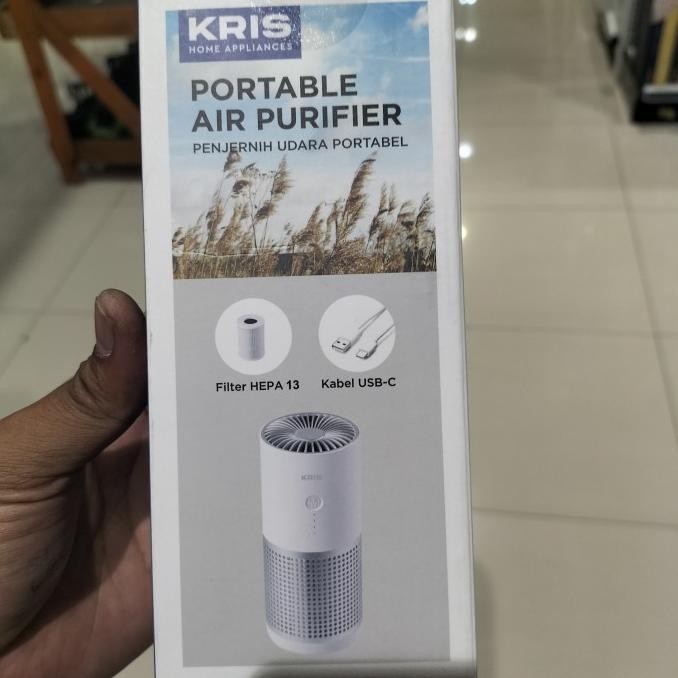 Kris Air Purifier Portable Mini/PORTABLE MINI AIR PURIFIER WHITE