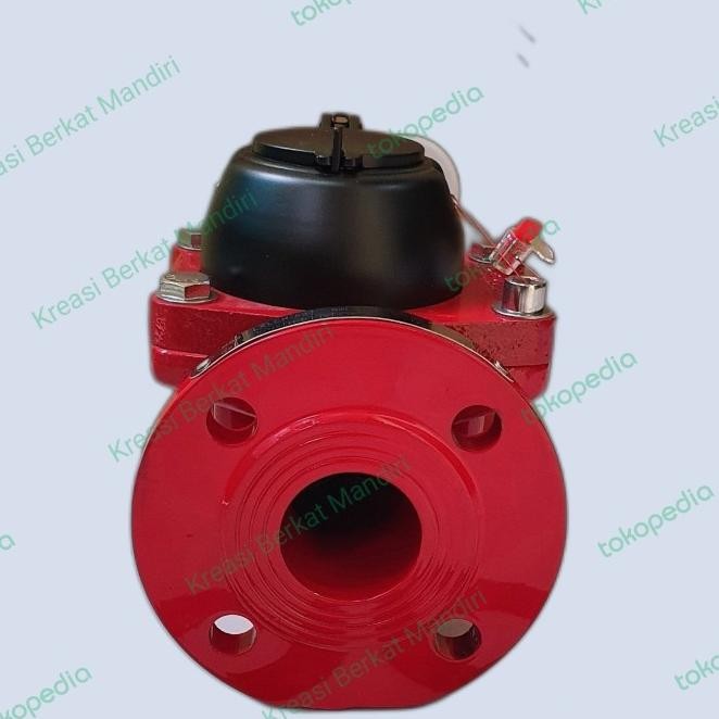 Water Meter / Meteran Air Panas / Flow Meter 2" Inch 130C Air Panas