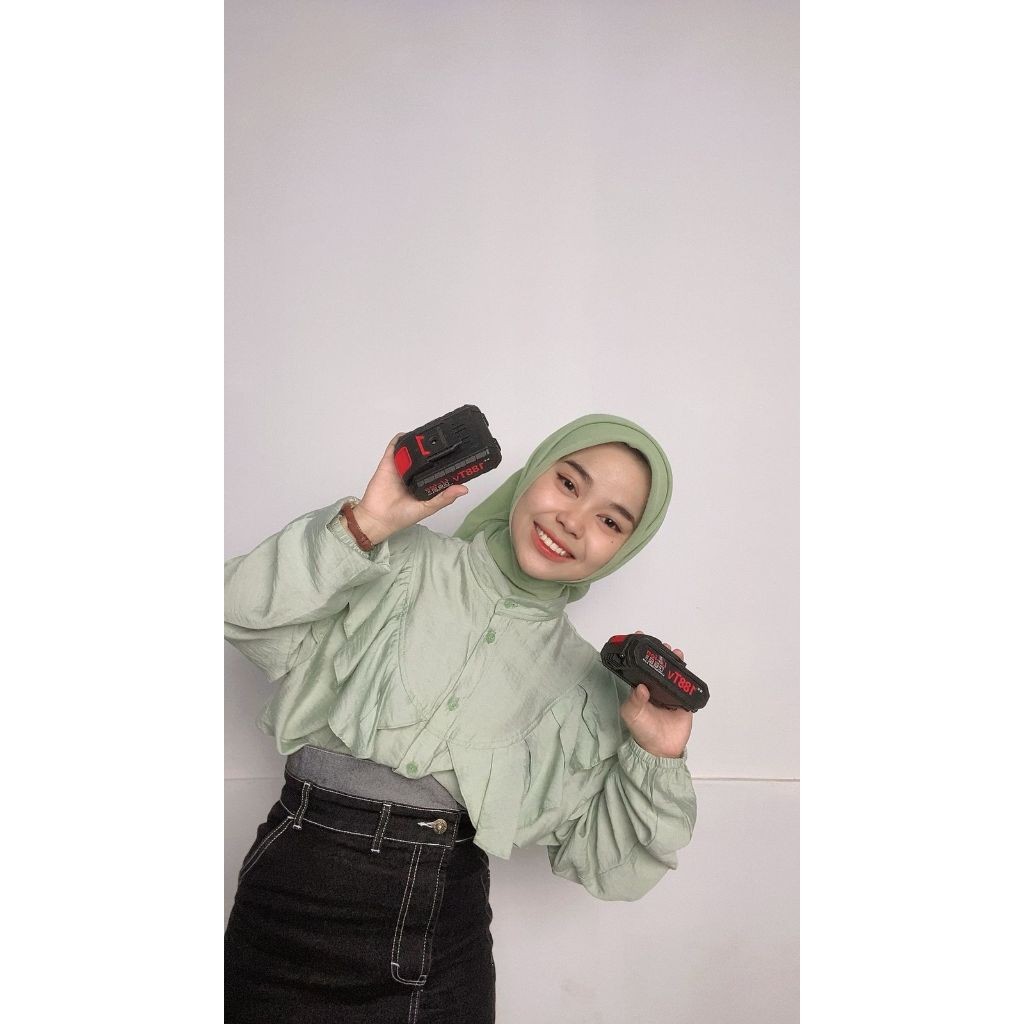 Mesin bor baterai 188 Tv bor baterai cas komplit 10mm Bor cas Mesin Bor Baterai Tangan Cordless