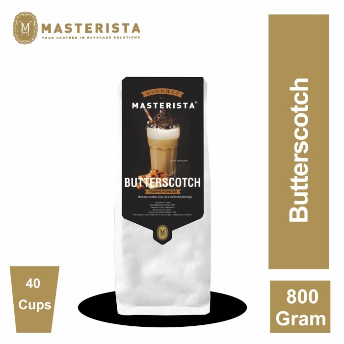 

Butterscotch Expecta - Powder Minuman Masterista 800 Gram