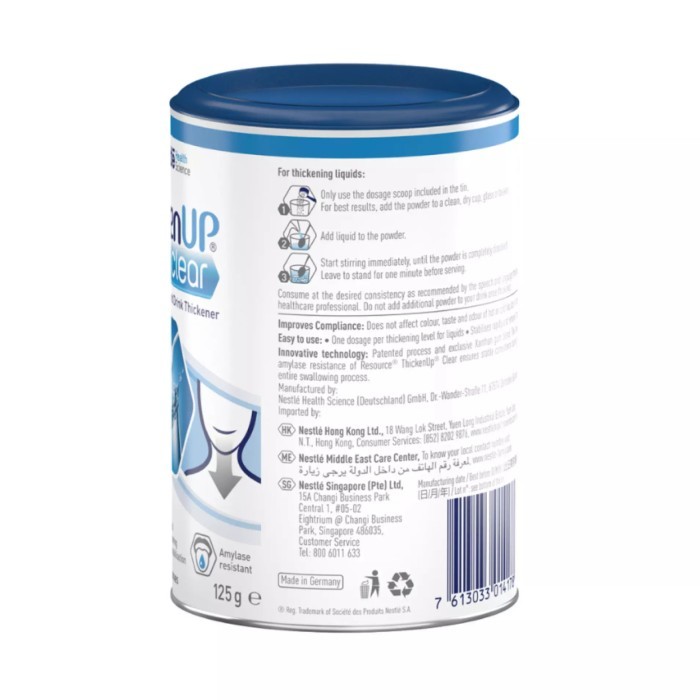 

Resource Thicken Up Clear Instant Food & Drink Thickener 125g
