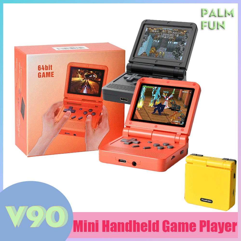 Powkiddy V90 Handheld Game Conso 3.0 Inch IPS Screen