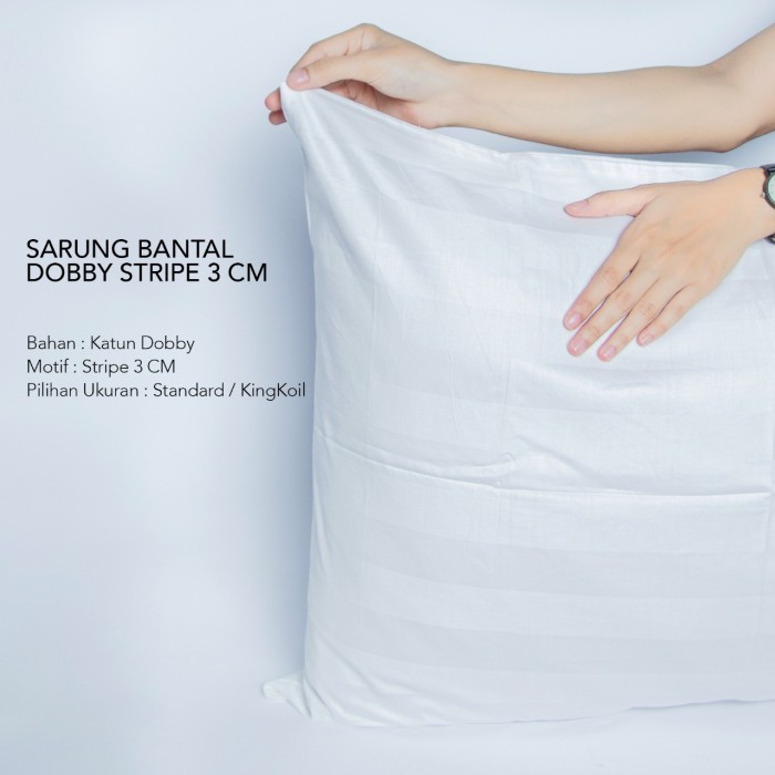 Sarung Bantal Hotel King Koil